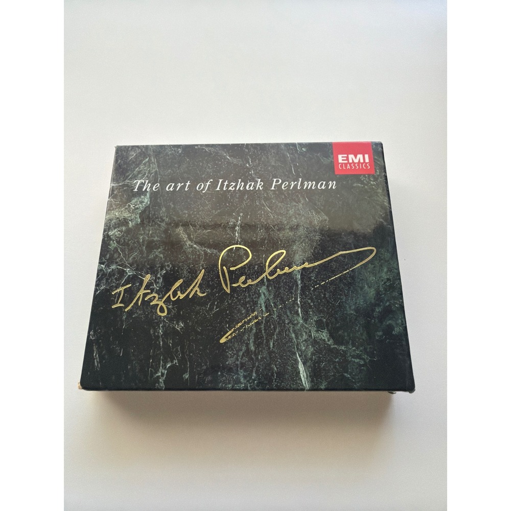 EMI Classics The Art of Itzhak Perlman Sz 4-CD Box Set Violin Classical Music CD